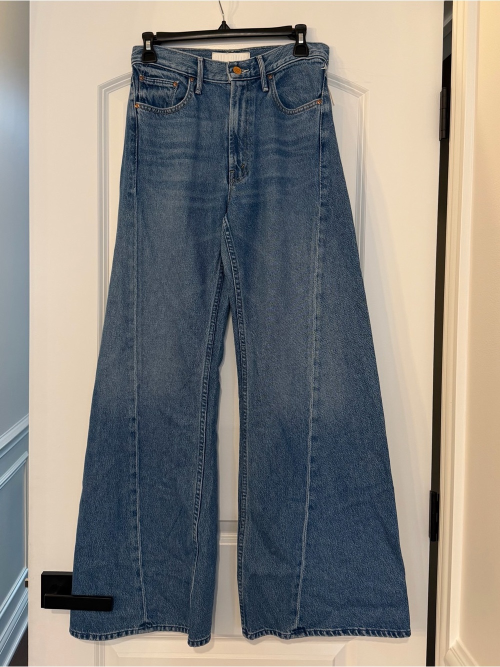 MOTHER Snacks The Lemon Twist High Rise Flare Jean - Picture 3 of 6